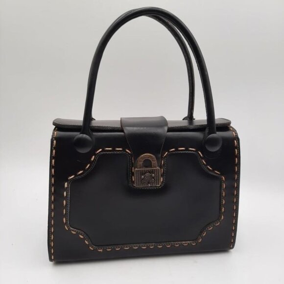 Mahler Handbags - Mahler of California Vintage black handbag